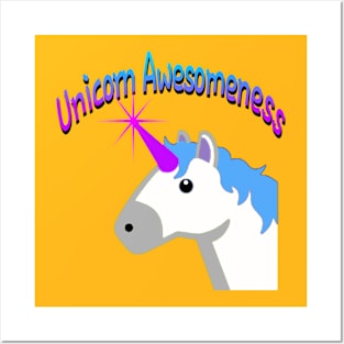 Unicorn Awesomeness Posters and Art